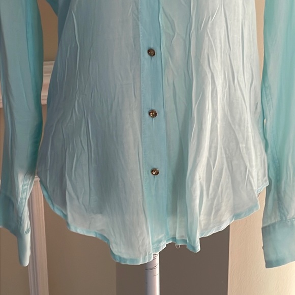 Lilly Pulitzer button down shirt sz S - Picture 3 of 7